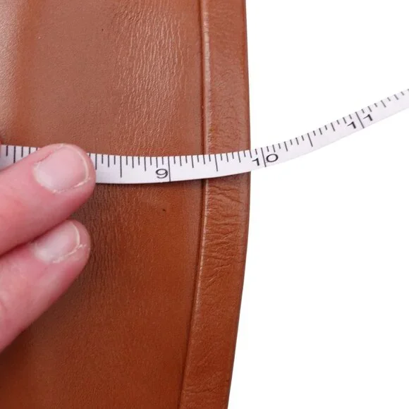 LN Patricia Nash Veneto Leather Crossbody Bag Mini Brown Heritage Collection - Picture 12 of 14